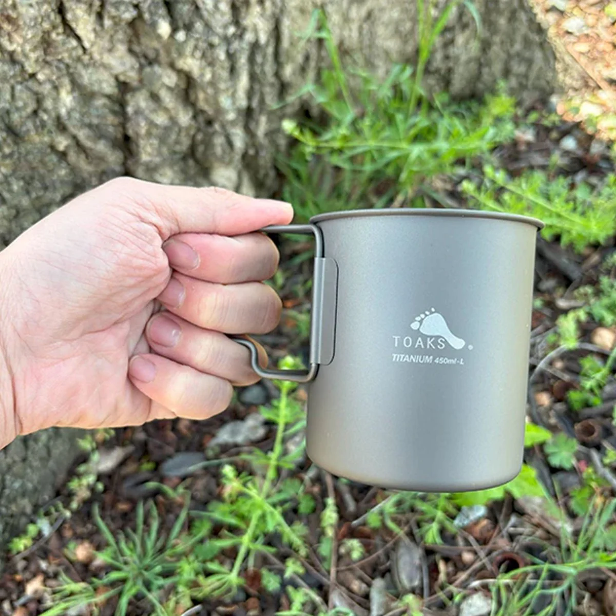 TOAKS 450ml Ultralight Titanium Cup - CUP450 - Image 6