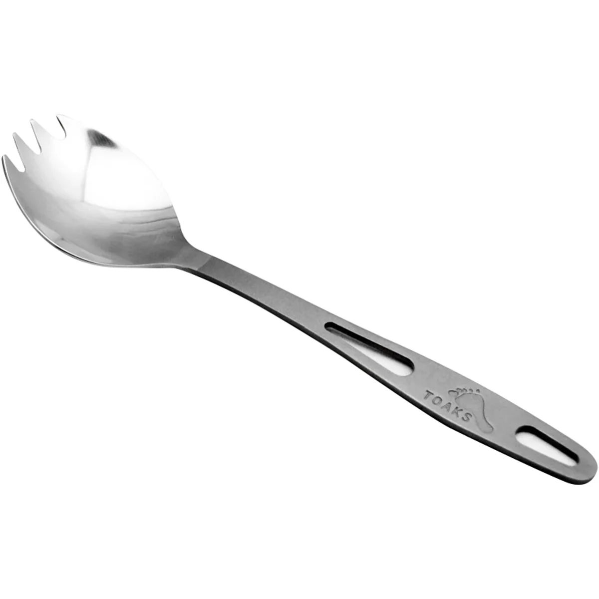 TOAKS Titanium Spork with Polished Head - SLV-01