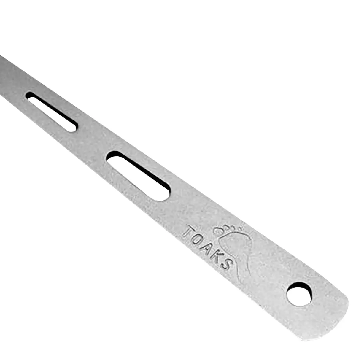TOAKS Polished Narrow Head Titanium Camping Spork with Matte Handle - Image 3