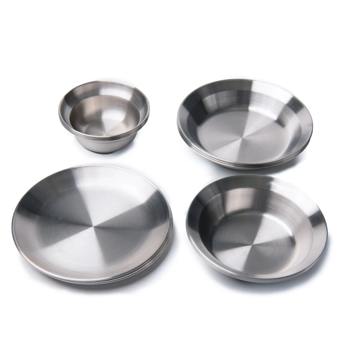 TOAKS Stainless Steel 16 pc Tableware Set - Image 3