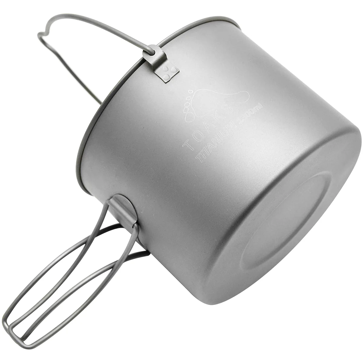 TOAKS Titanium 1300ml Outdoor Camping Cook Pot with Bail Handle POT-1300-BH - Image 4