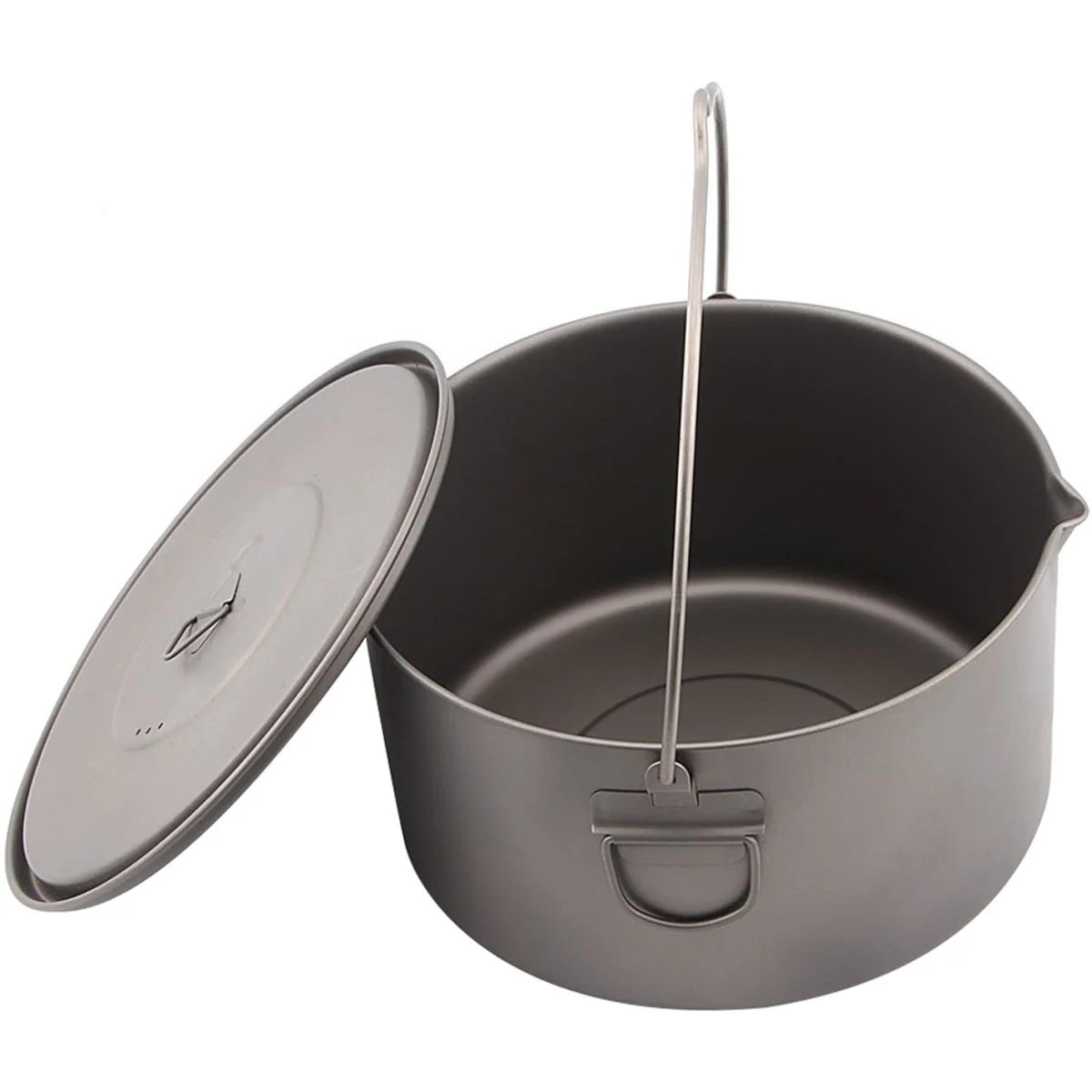 TOAKS Titanium 2000ml Outdoor Camping Cook Pot with Bail Handle POT-2000-BH - Image 3