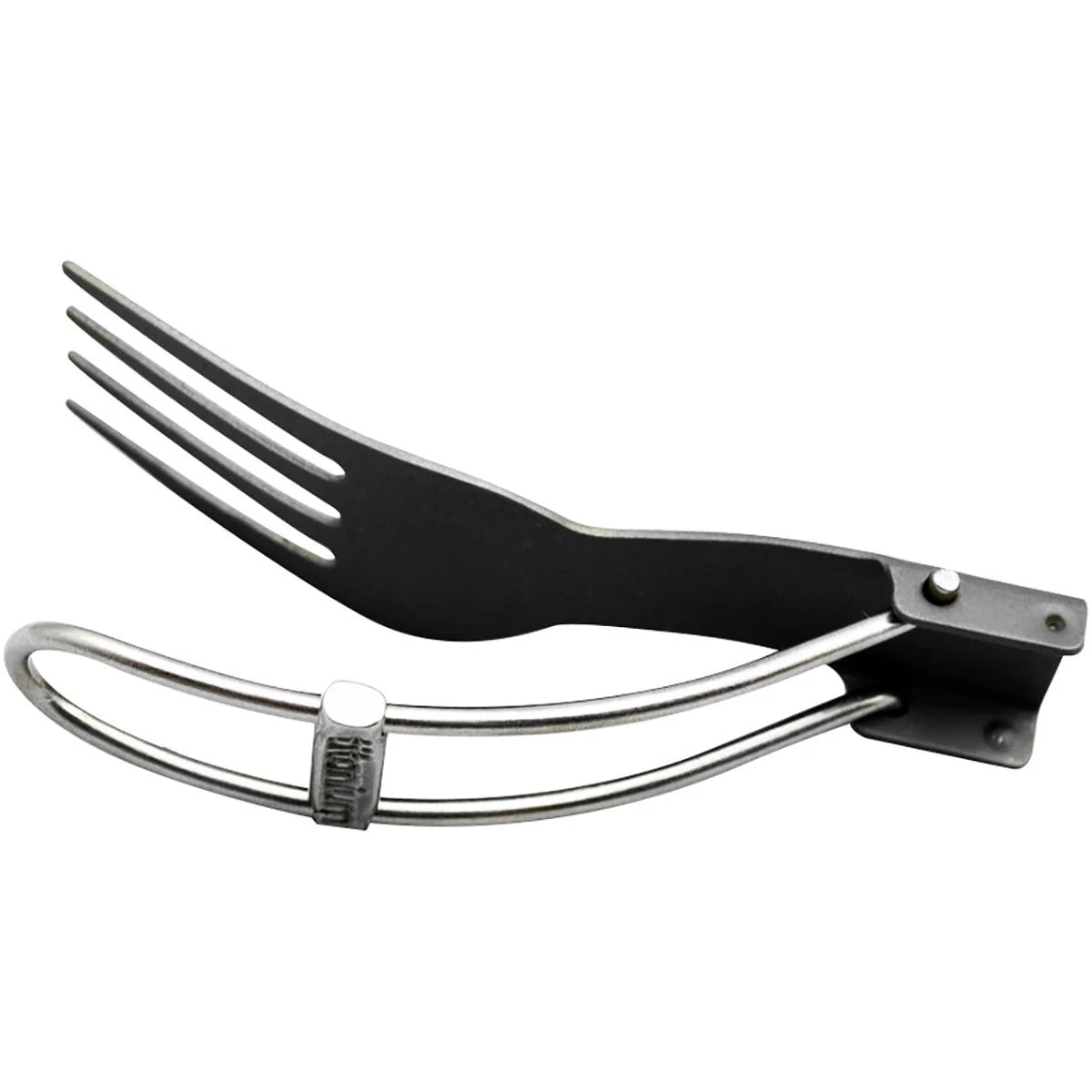 TOAKS Titanium Folding Fork for Outdoor Camping - Silver - Image 3