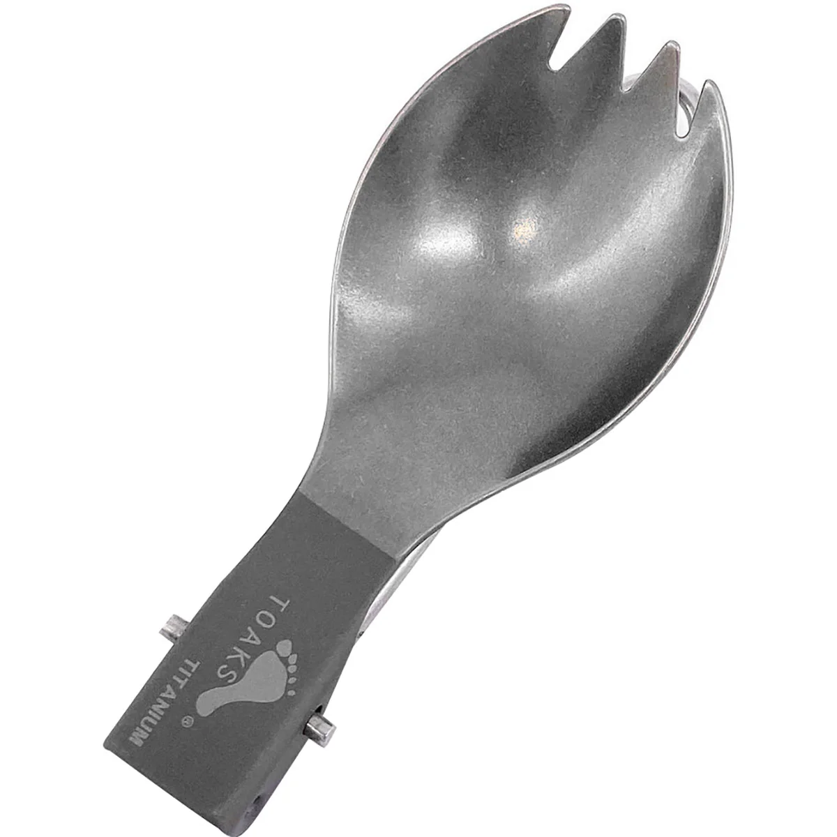 TOAKS Titanium Small Folding Spork SLV-16 - Outdoor Camping - Image 3