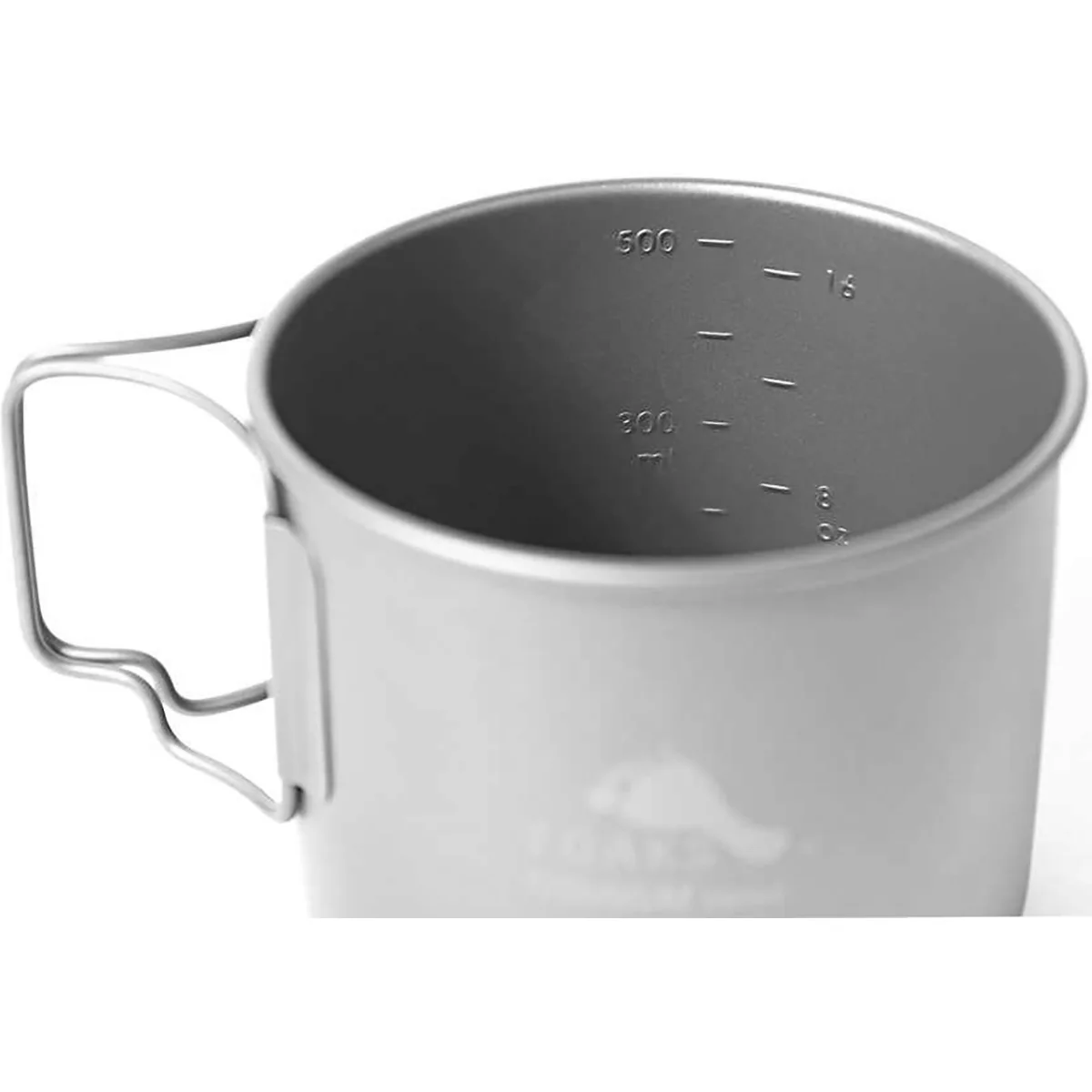 TOAKS Ultralight Titanium Camping Cook Pot with Foldable Handles and Lid - Image 2