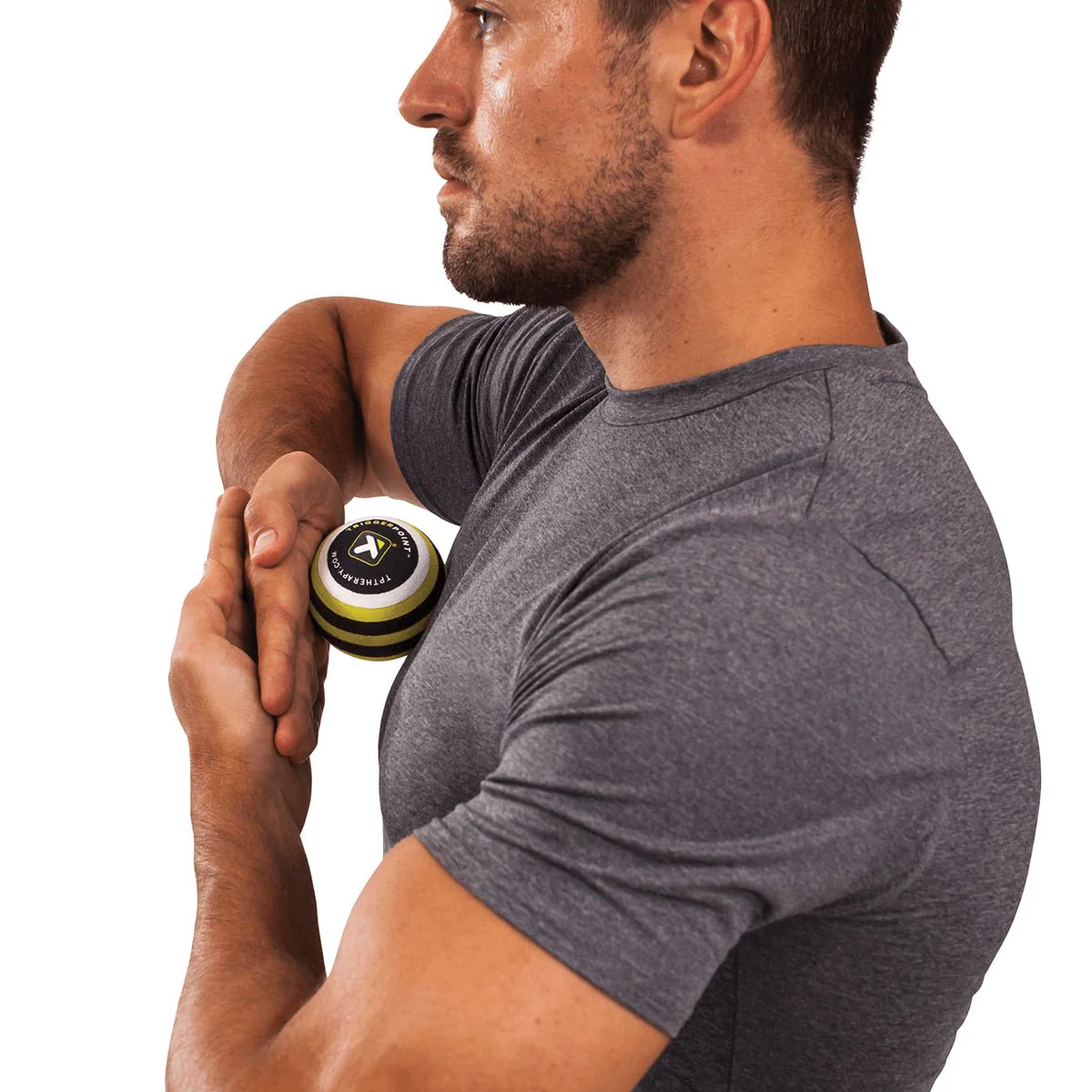 TriggerPoint MB1 2.5" Deep Tissue Massage Ball - Green/Black/White - Image 3