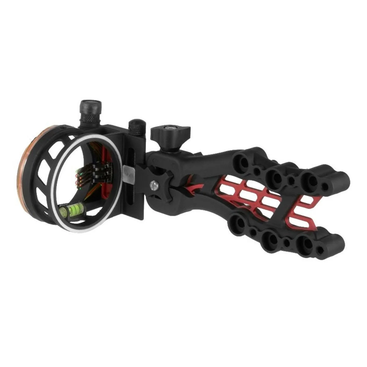 TRUGLO Carbon Hybrid 5-Pin Micro Adjustable Archery Bow Sight, Black, TG7515B