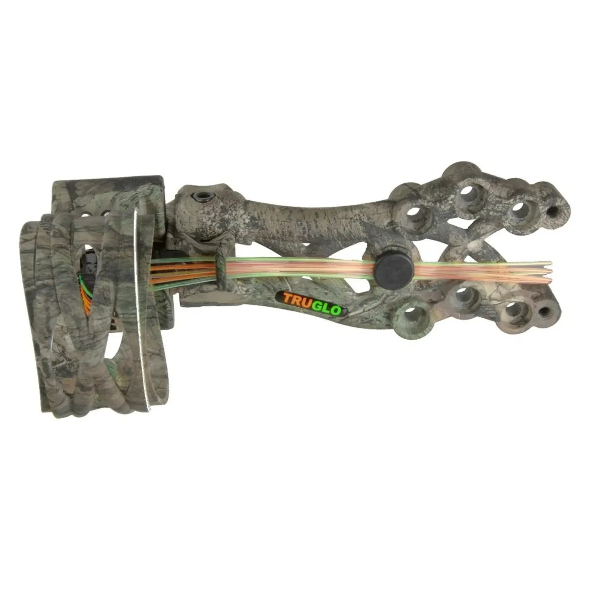 TRUGLO Carbon Xtreme 5-Pin Archery Bow Sight, Adjustable Right & Left Hand, Camo - Image 2