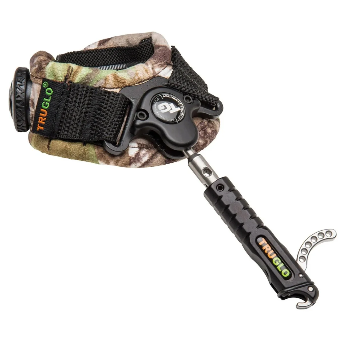 Truglo Deadenator™ Single-Jaw Archery Release with BOA Fit System - Realtree APG Camo