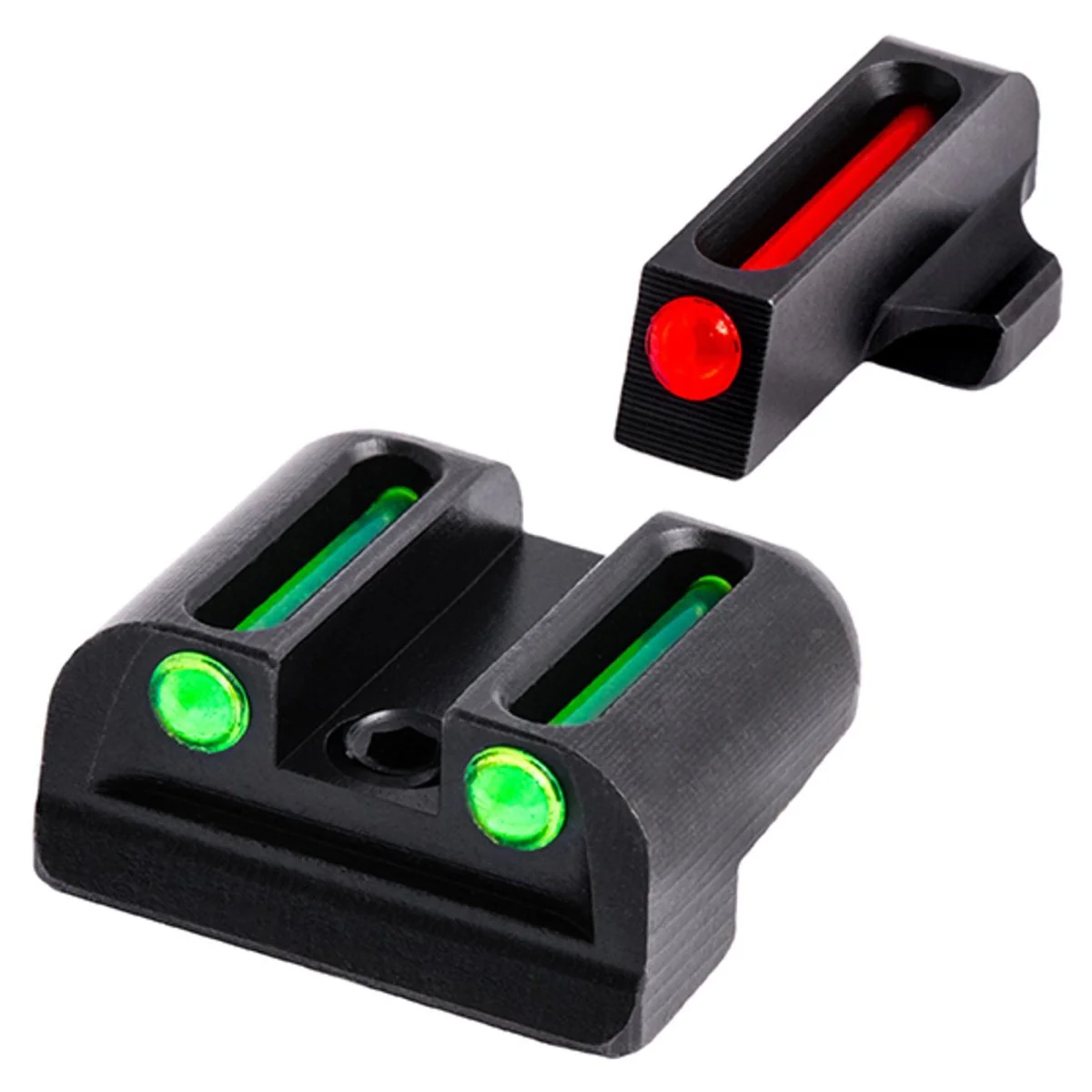Truglo Fiber-Optic Handgun Sight for Sig Sauer #6/#8 Set
