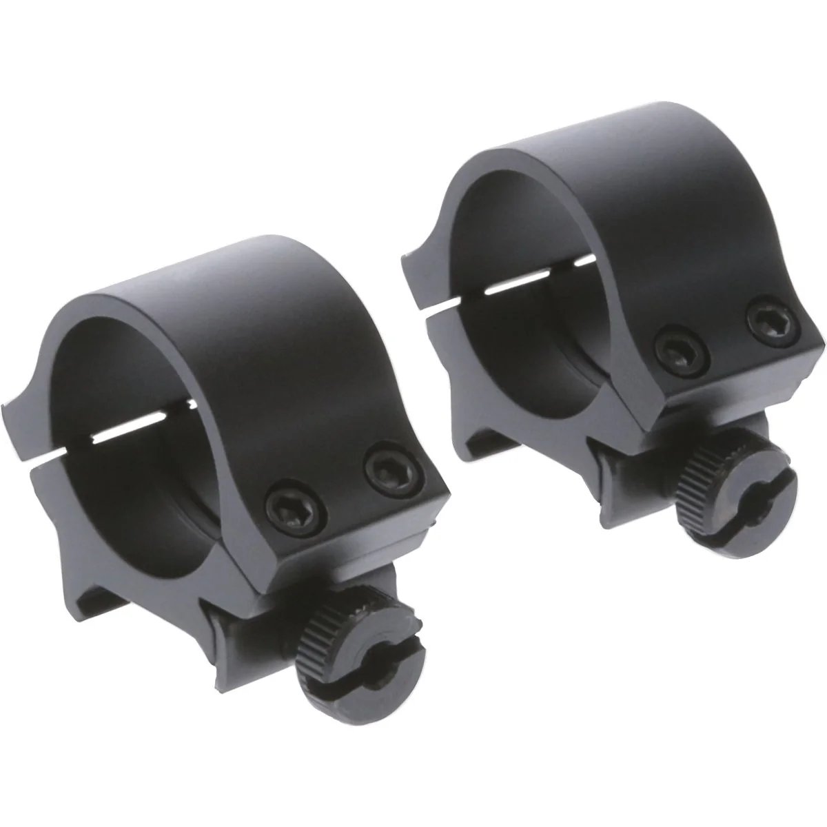 Truglo Lightweight Scope Rings 1" Tube - Medium Height - 4 Screws - Picatinny/Weaver-Style