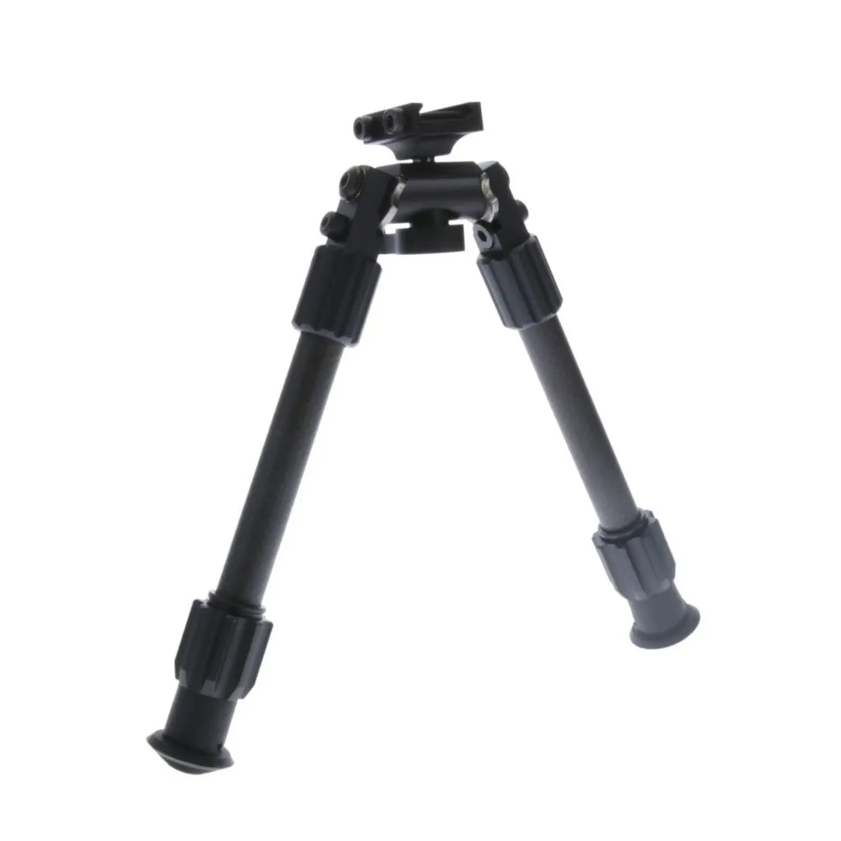 Truglo Tac Pod Carbon Pro Pivoting Bipod Mounts to any Picatinny Trail - Adjustable 6"-9