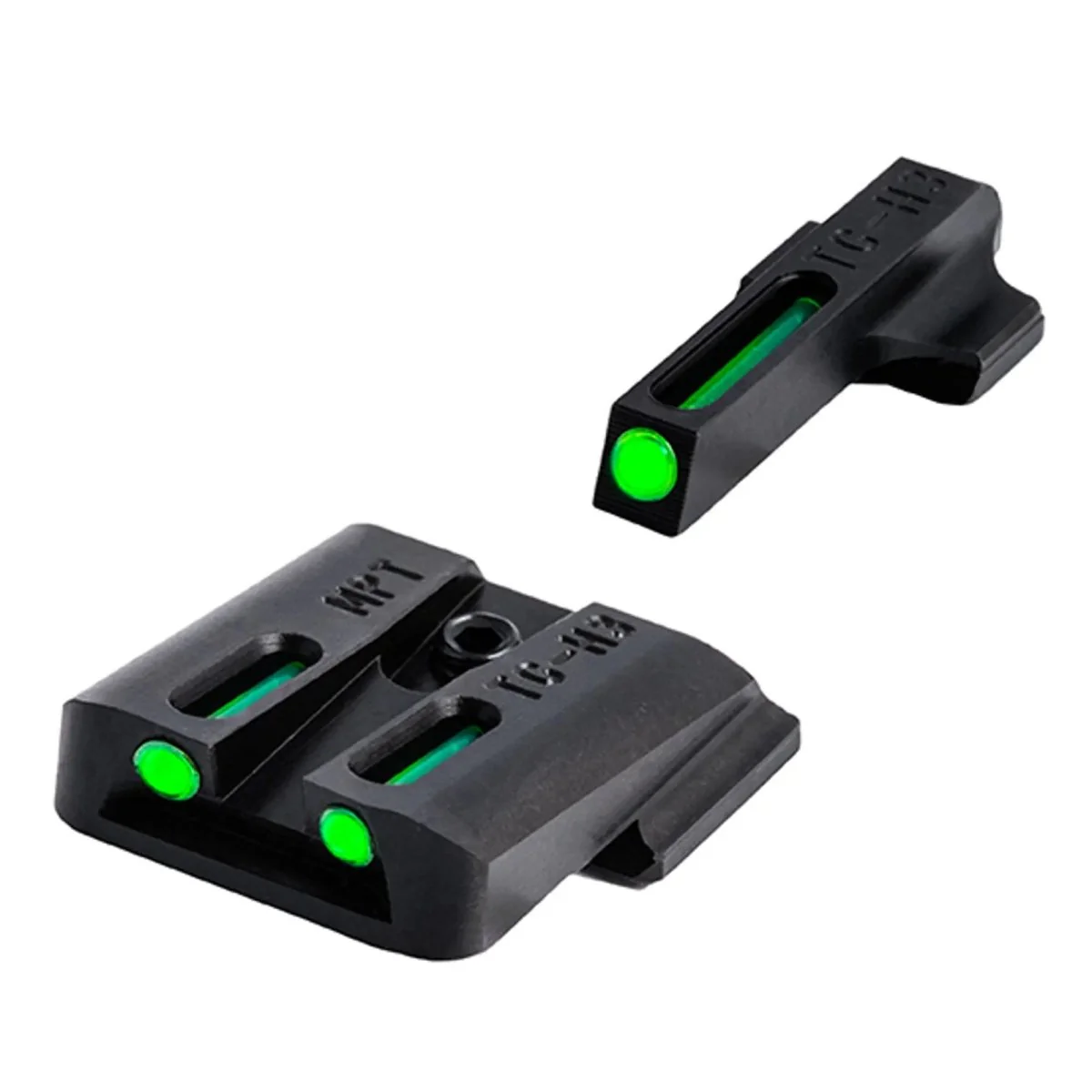 Truglo TFO Sight for Smith and Wesson M&P Series - Green Front/Green Rear