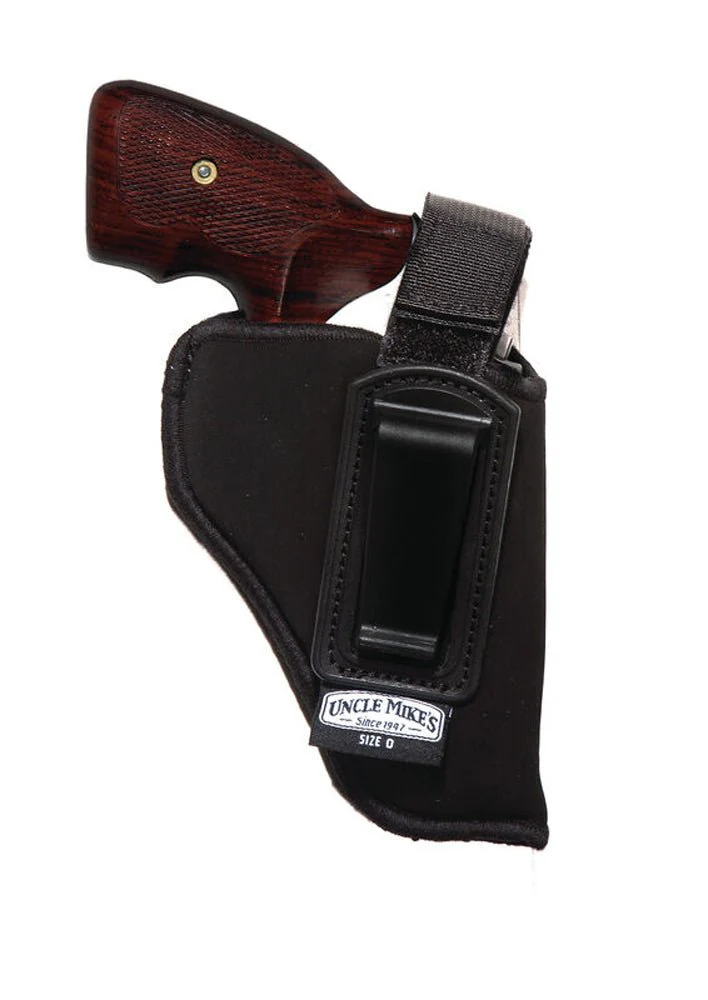 Uncle Mike's Inside-The-Pants Holster with Retention Strap - Black - Image 4