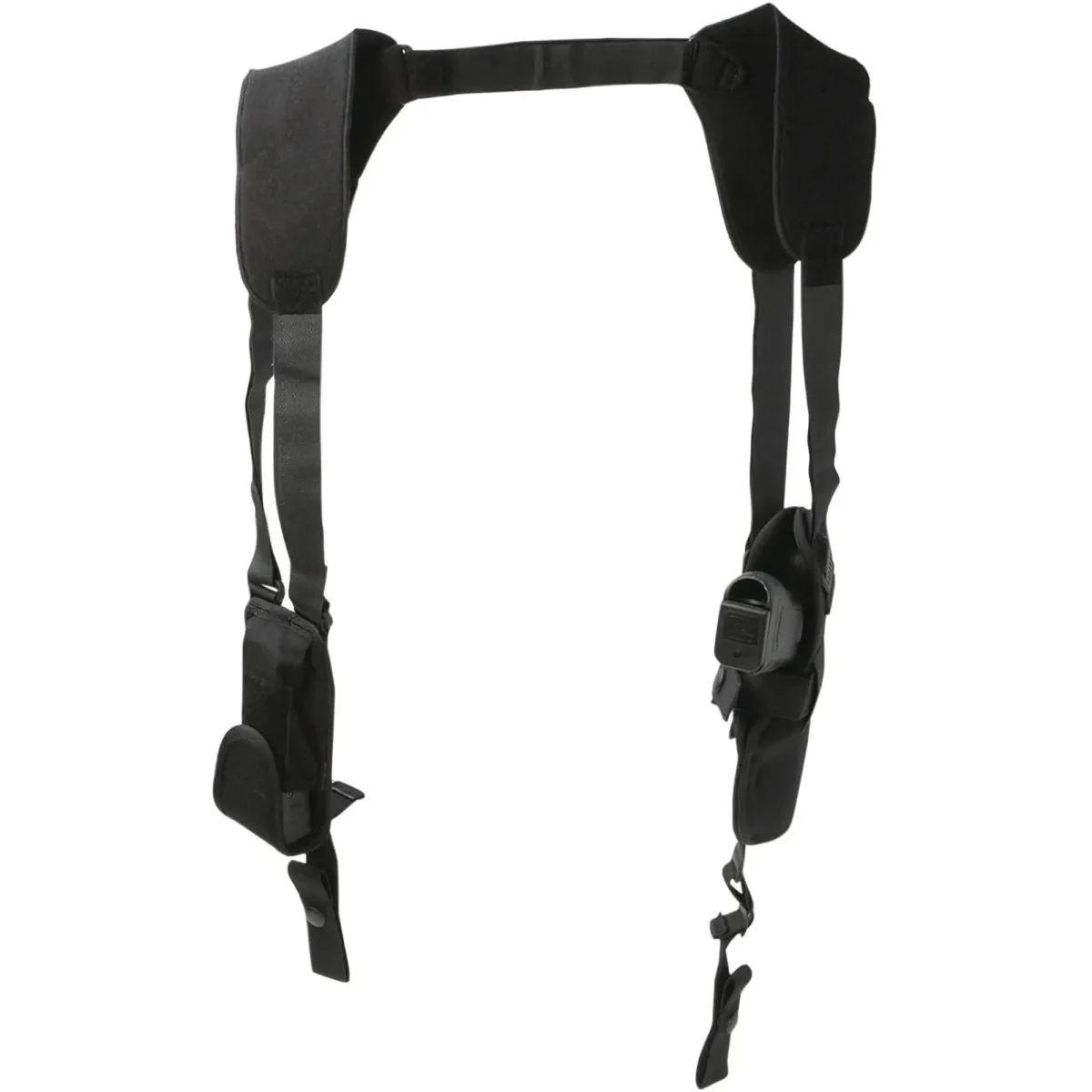 Uncle Mike's Pro-Pak Vertical Shoulder Holster - Right Hand - Black - Size 5