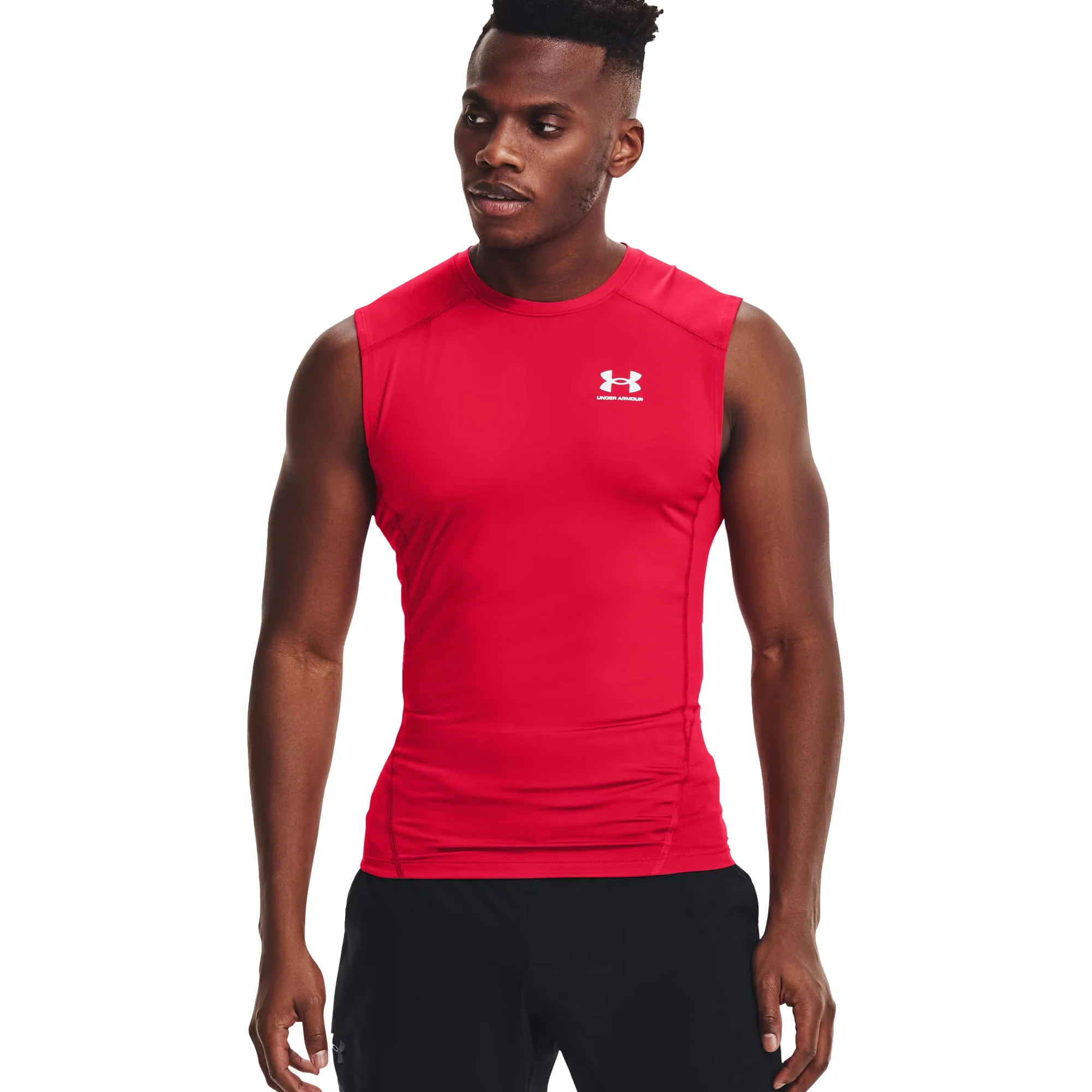 Under Armour Men's HeatGear Sleeveless Compression Shirt - Image 11