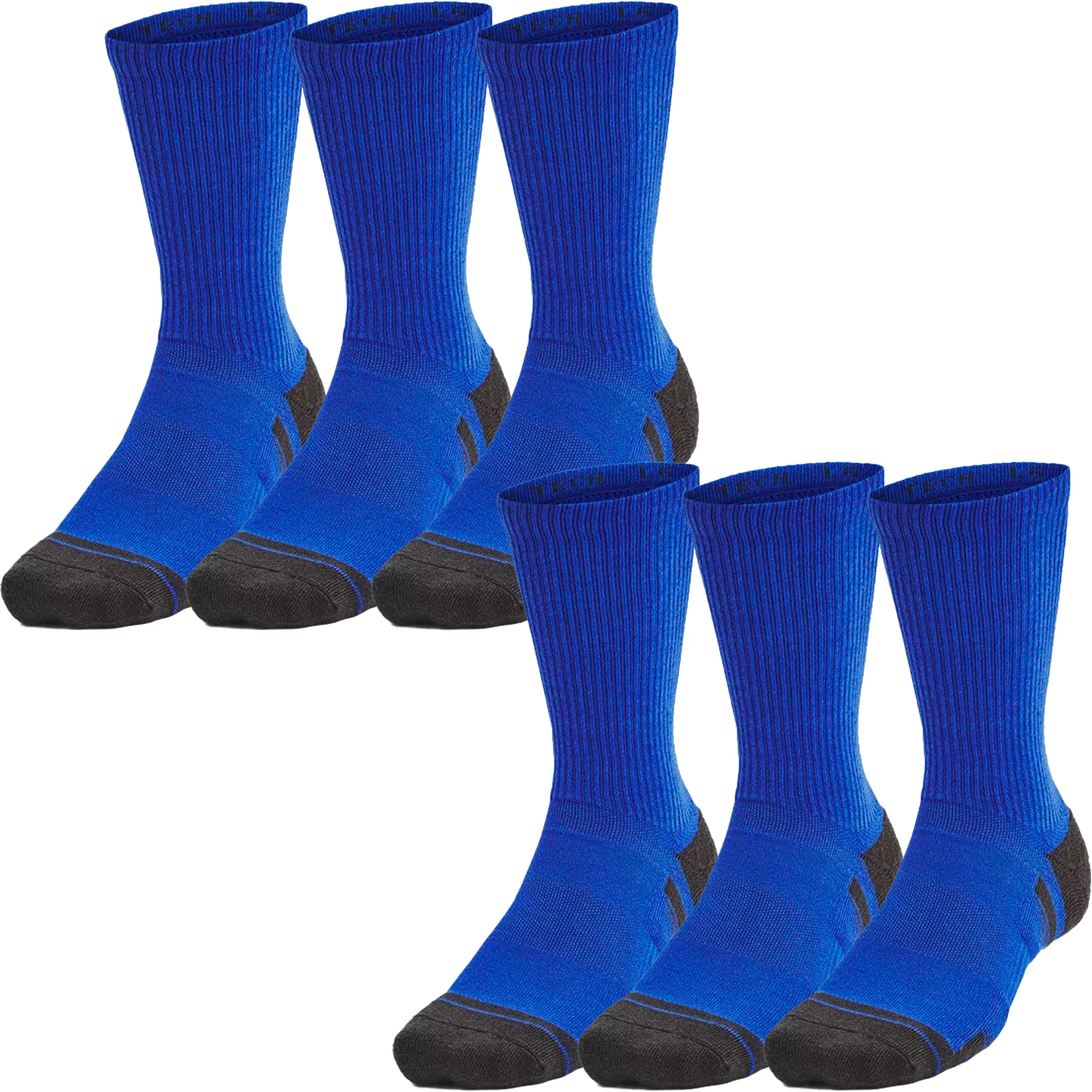 Under Armour Performance Tech Crew Socks 6-Pack - Image 3