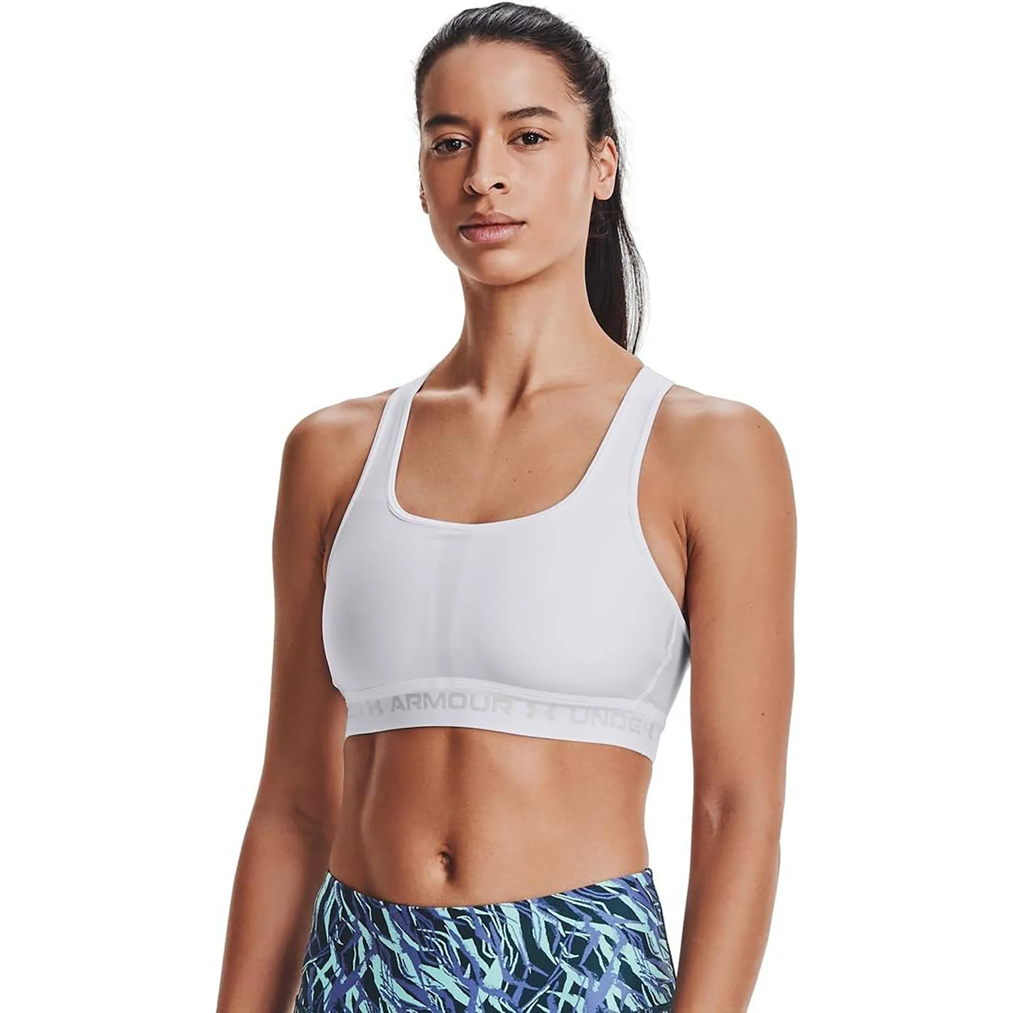 Under Armour Women's Armour Mid Crossback Sports Bra - Image 10