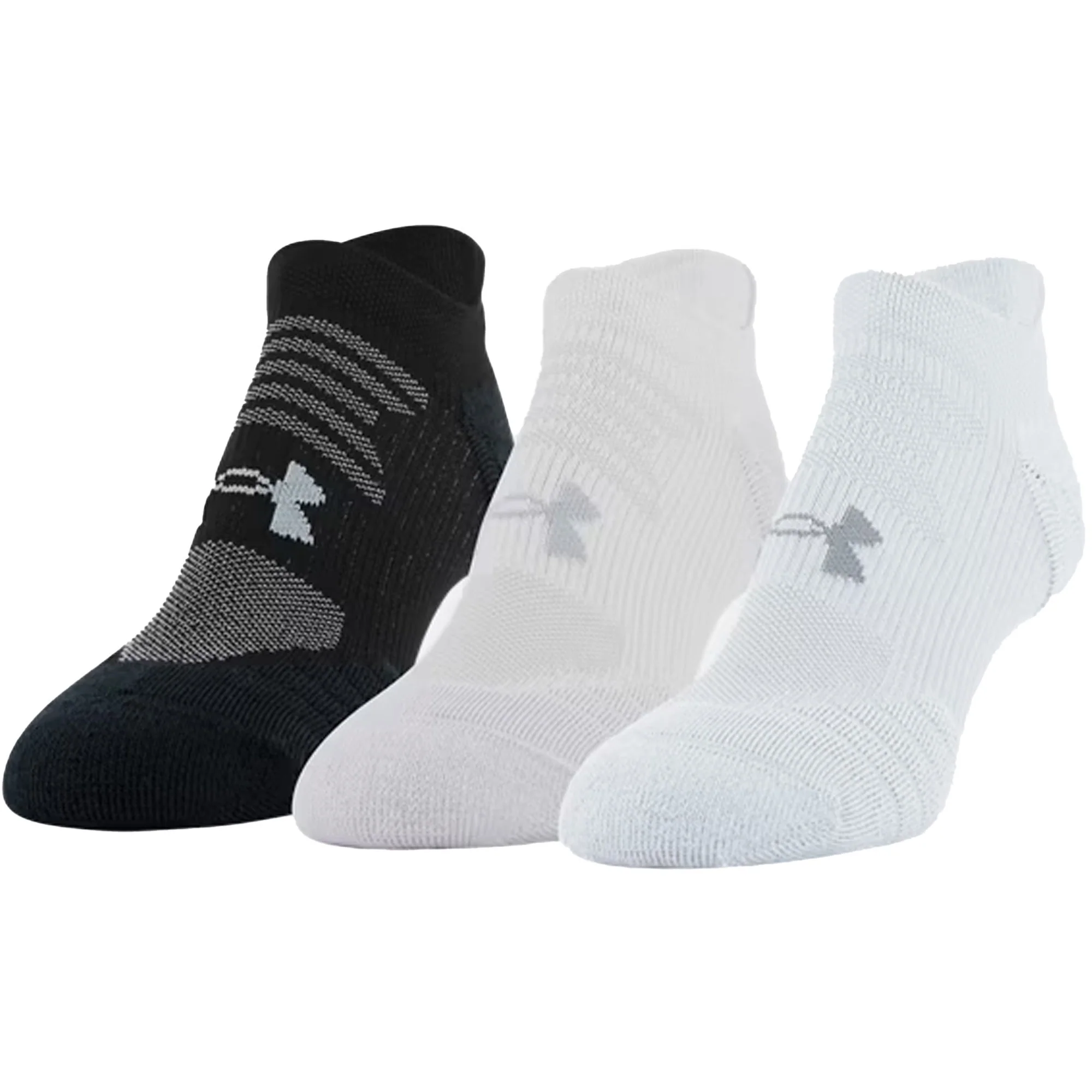 Under Armour Women's Play Up No-Show Tab Socks 3-Pack - Image 2