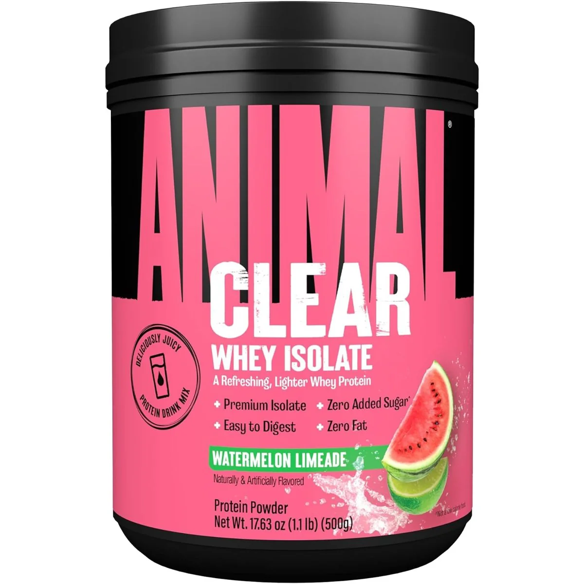 Universal 1.1 lb Animal Clear Whey Isolate Protein Powder - Image 2