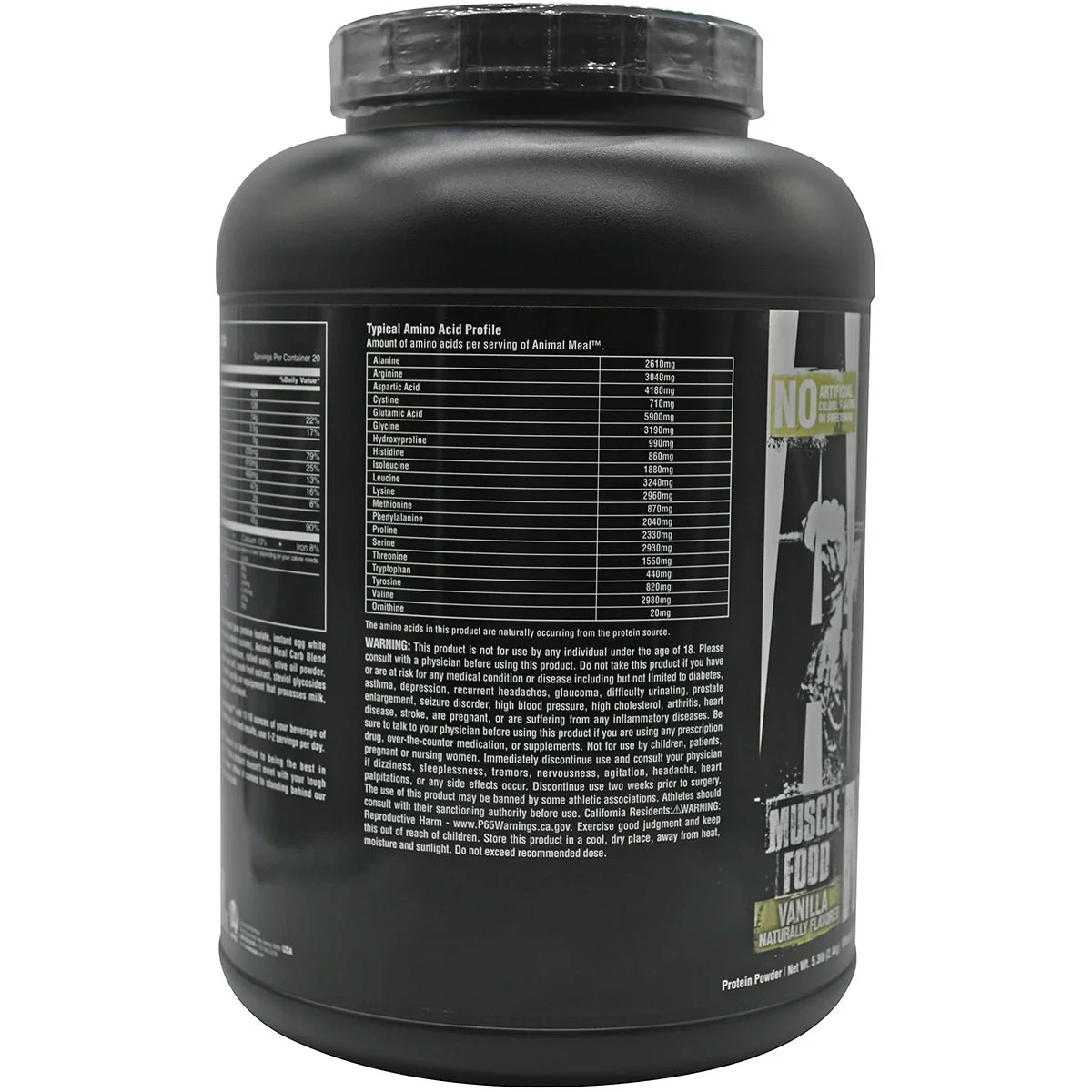 Universal Nutrition Animal Meal Dietary Supplement - 20 Servings - Vanilla - Image 3