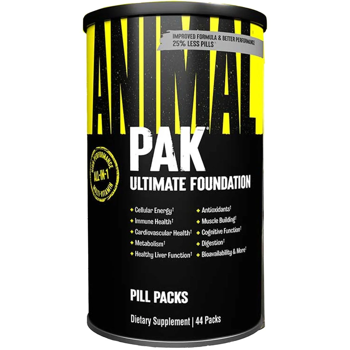 Universal Nutrition Animal Pak Dietary Supplement - 44 Packs