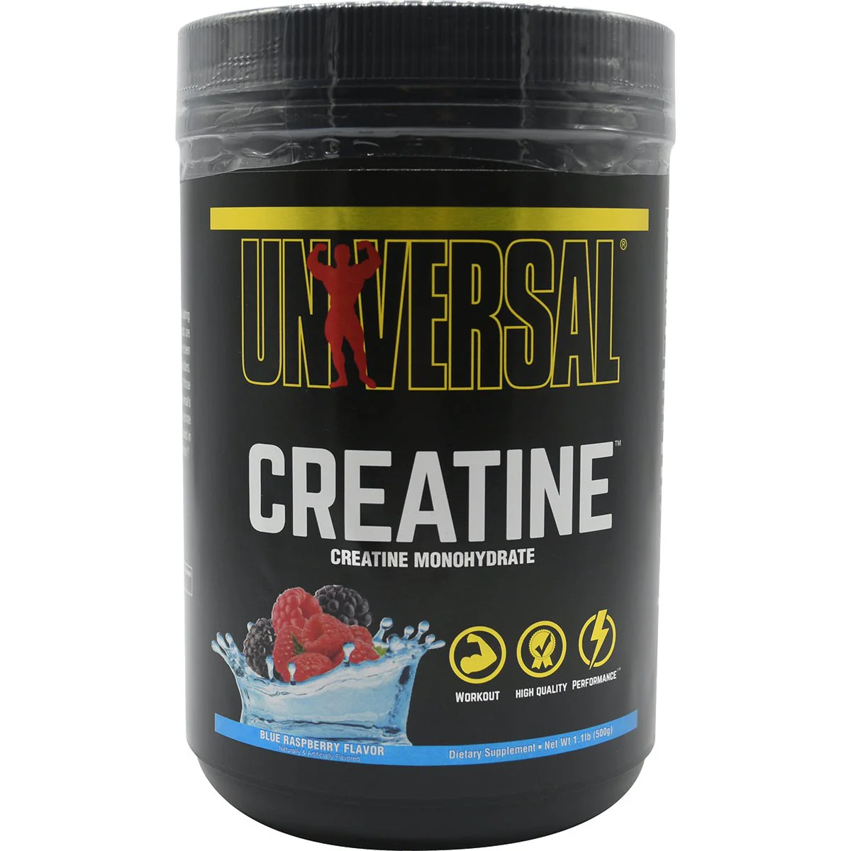 Universal Nutrition Creatine Powder Supplement - 85 Servings - Blue Raspberry