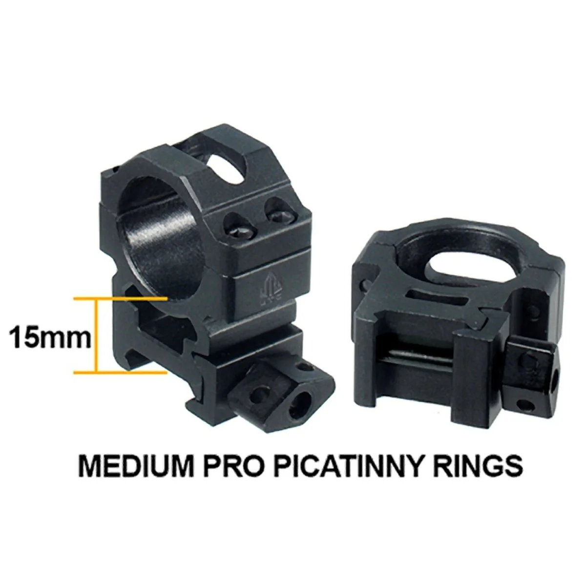 UTG 1" Picatinny Scope Rings with QD Twist Lock - Image 5