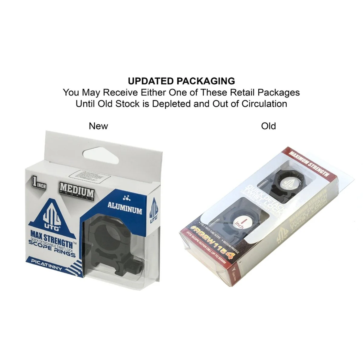 UTG 1" Picatinny Scope Rings with QD Twist Lock - Image 6
