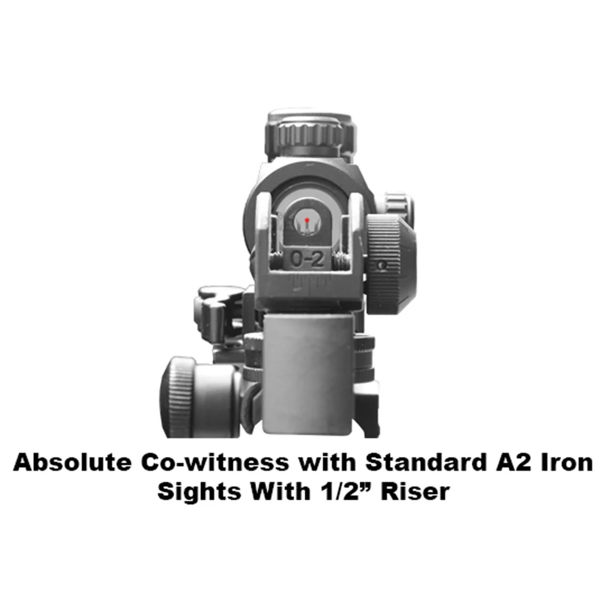 UTG 2.6" ITA Red/Green CQB Micro Dot with Integral QD Mount - Image 4