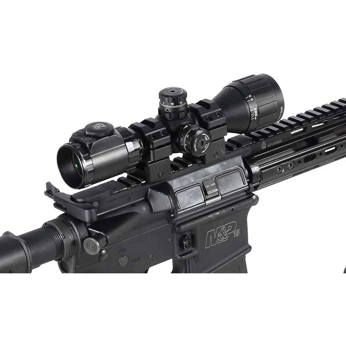 UTG 3-9X32 1" BugBuster Mil-dot Scope - Black - Image 2