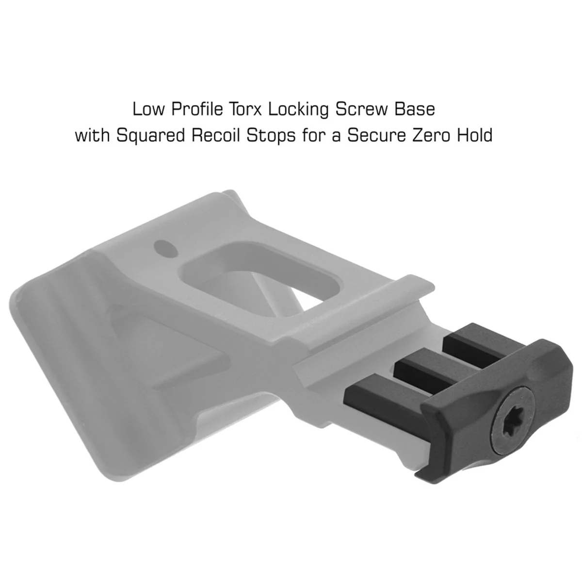 UTG 45° Offset Mount, for RMR Footprint, Picatinny, Black - Image 5