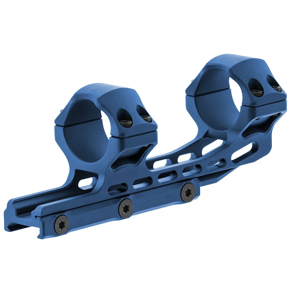 UTG ACCU-SYNC 30mm High Profile Offset Picatinny Rings - Black - Image 16
