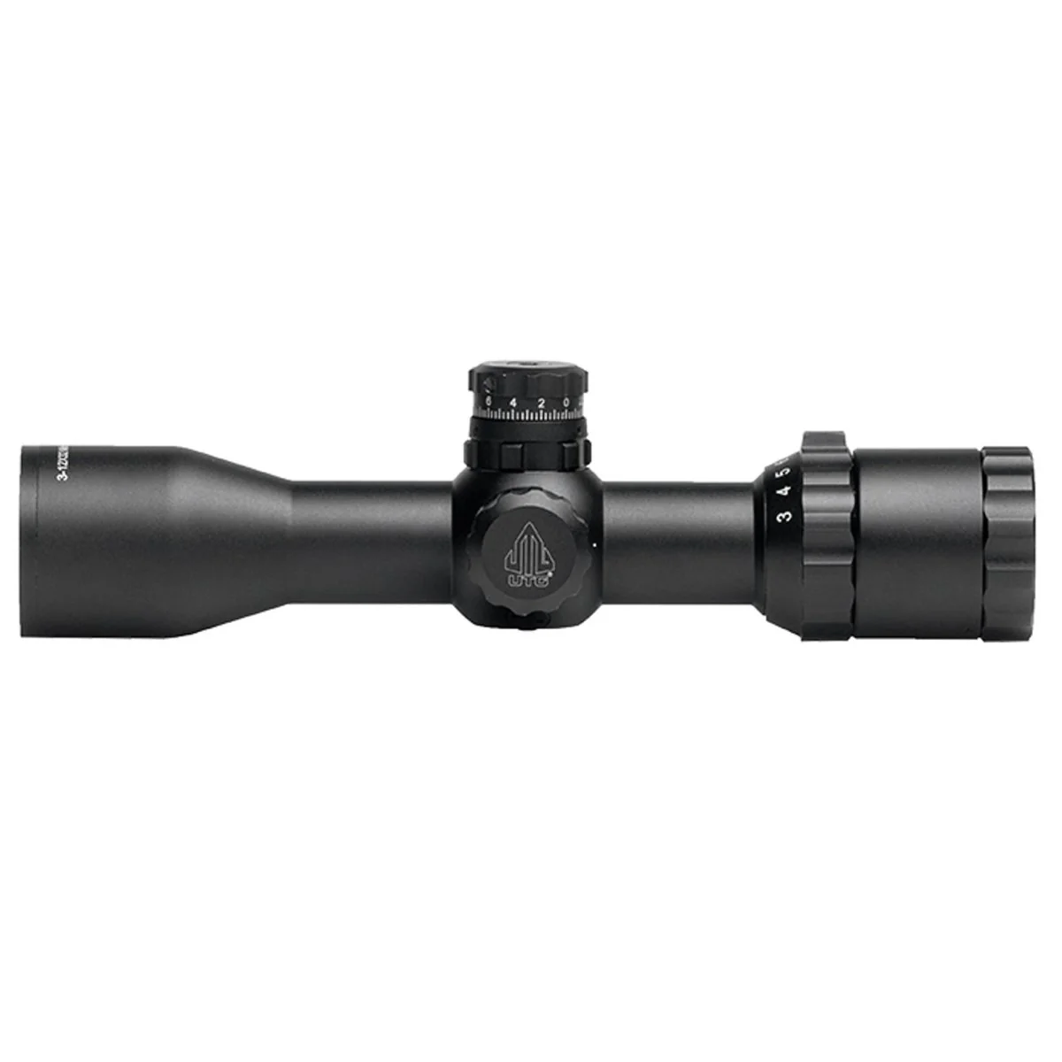UTG BugBuster 3-12X32 1" Scope, Side AO, Mil-dot, QD Rings