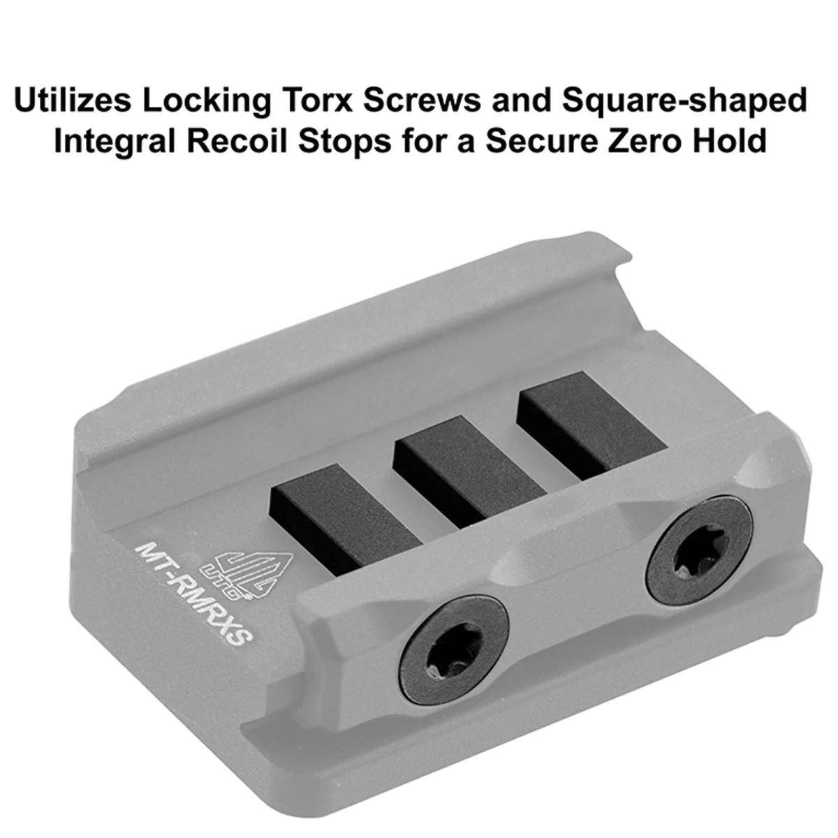 UTG Low Mount for RMR Footprint, Picatinny, Black - Image 4