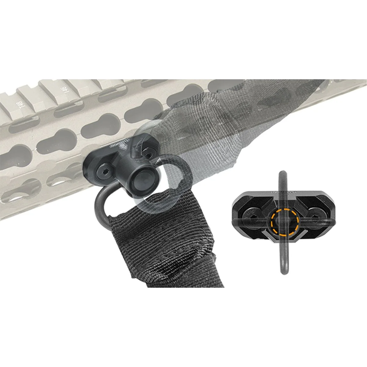 UTG Pro QD Sling Swivel Adaptor - Image 5