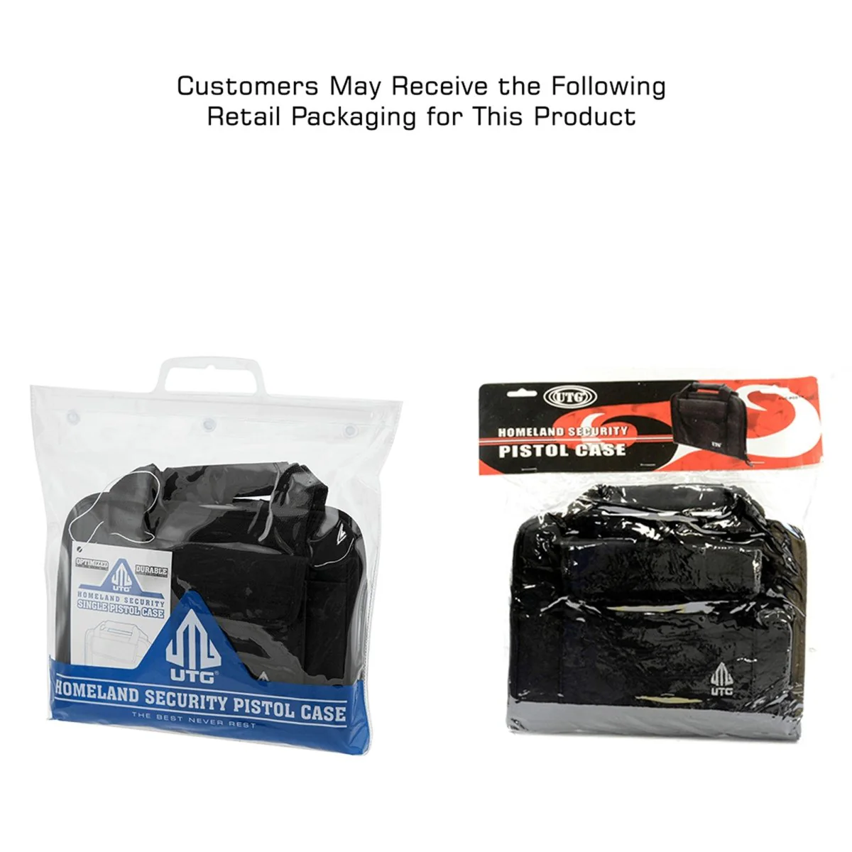 UTG Single Pistol Case, Black - Image 3