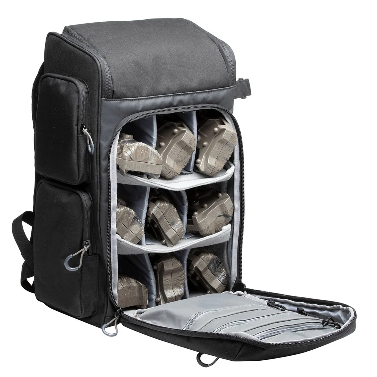 UTG Trail Seeker, Trail Cam Backpack, Black - Image 4
