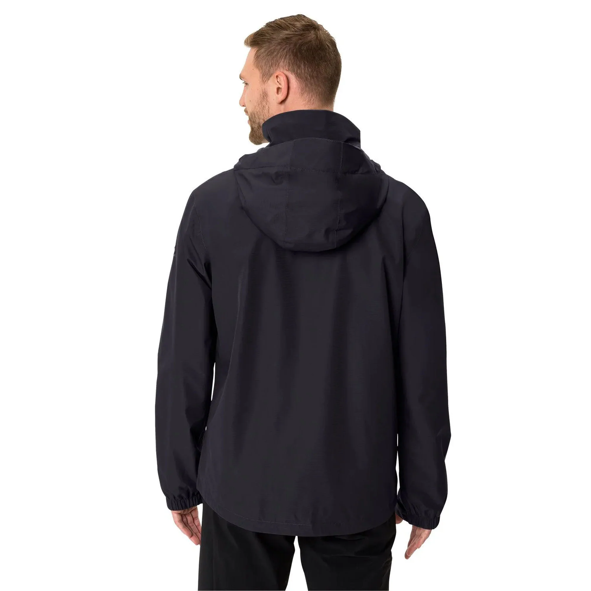 Vaude Men's Escape Light Rain Jacket - Black - Image 4
