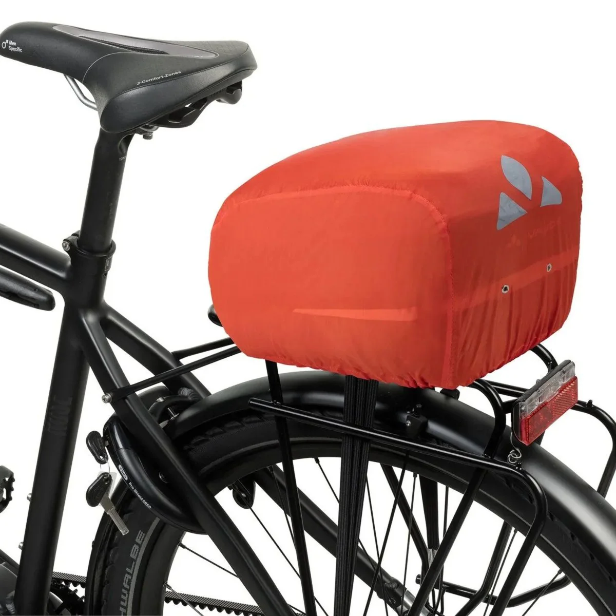 Vaude Silkroad Plus Rack Bag w/MIK Rear Rack Adapter - Black - Image 2