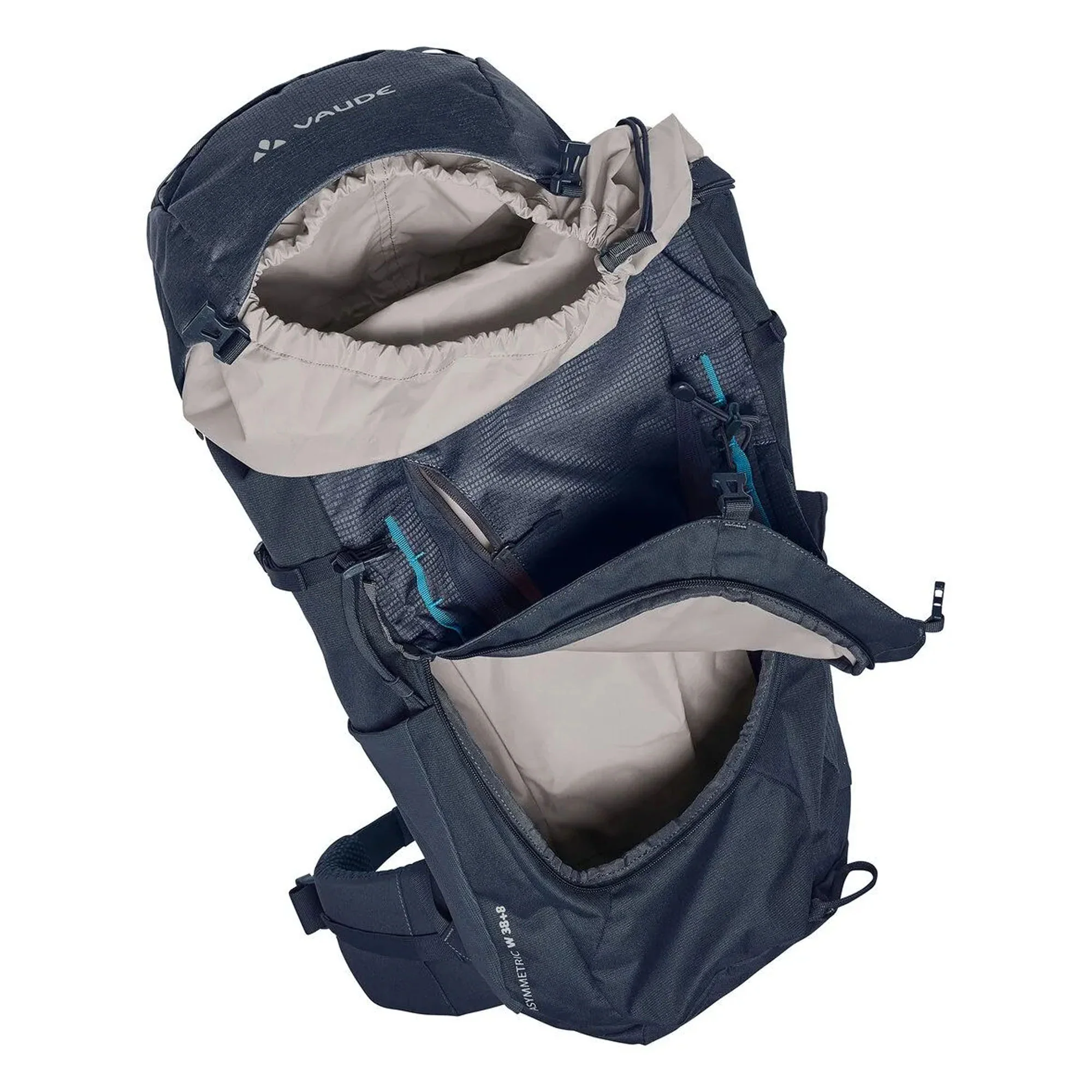 Vaude Women's Asymmetric 38+8 Trekking Backpack - Image 13