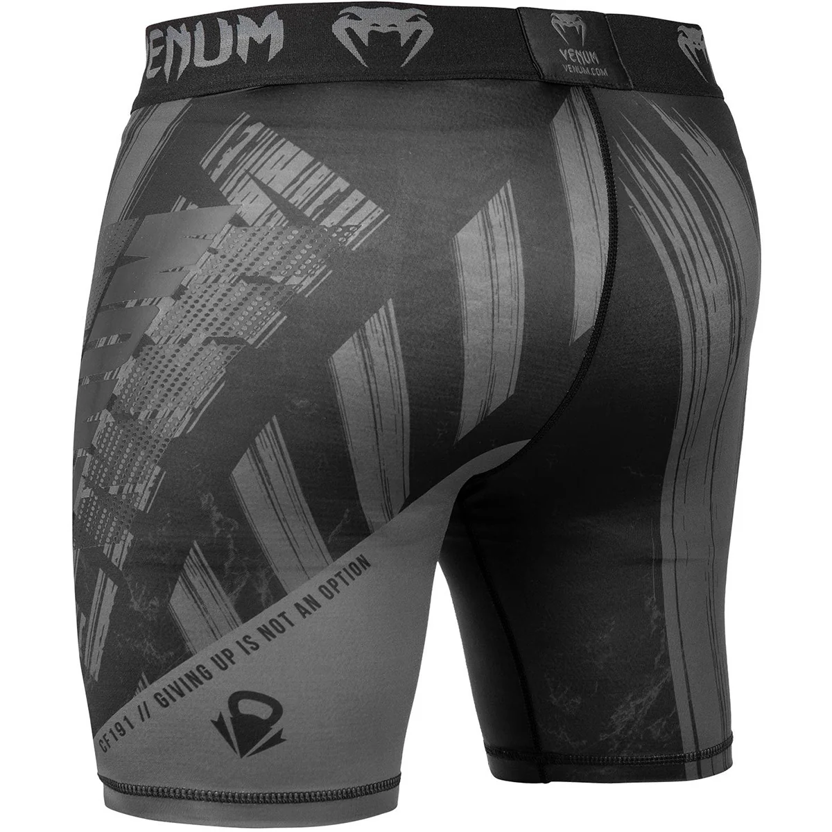Venum AMRAP Compression Shorts - Black/Gray - Image 4