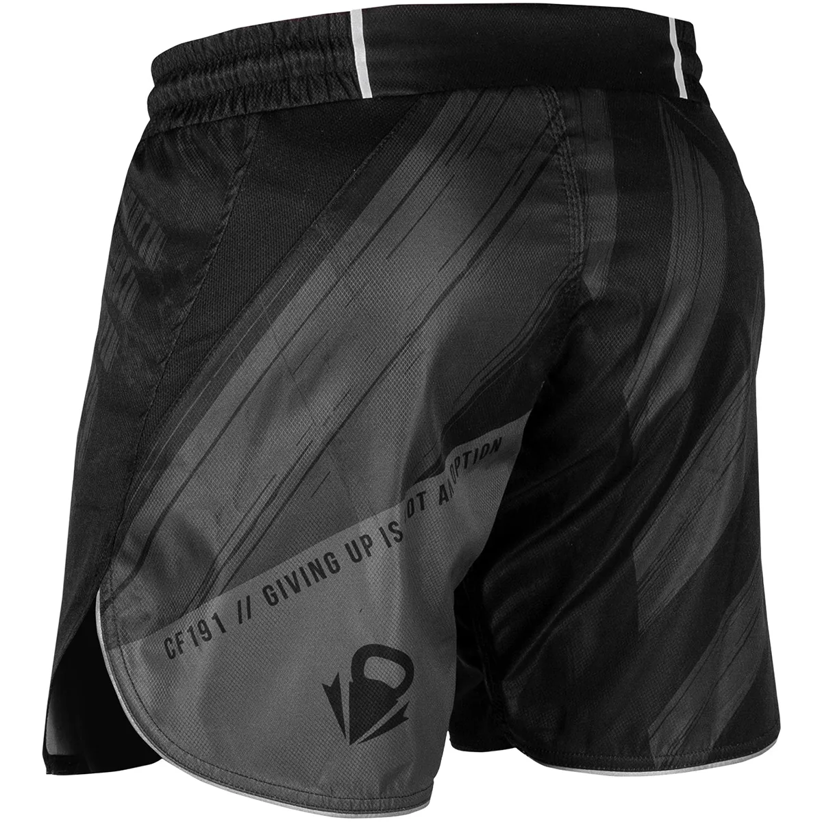 Venum AMRAP MMA Fight Shorts - Black/Gray - Image 3