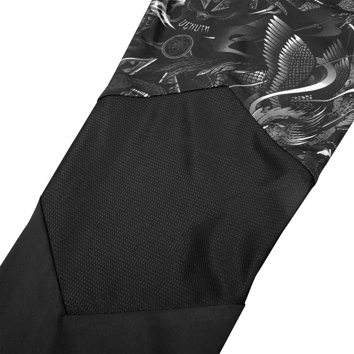 Venum Art Compression Spats - Black/White - Image 7