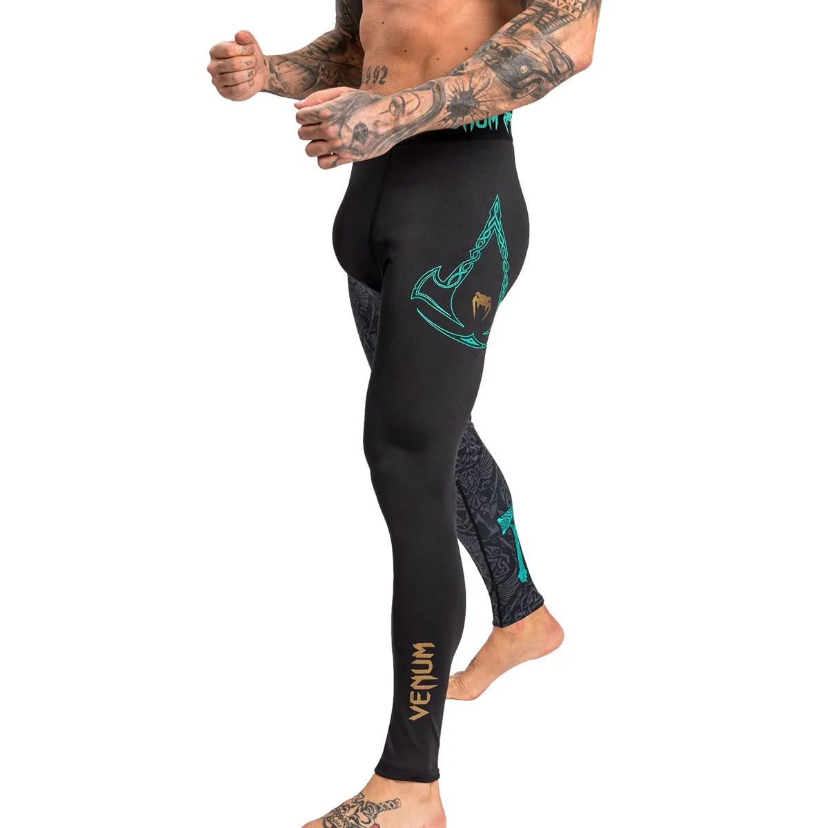 Venum Assassin's Creed Reloaded Compression Spats - Black - Image 4