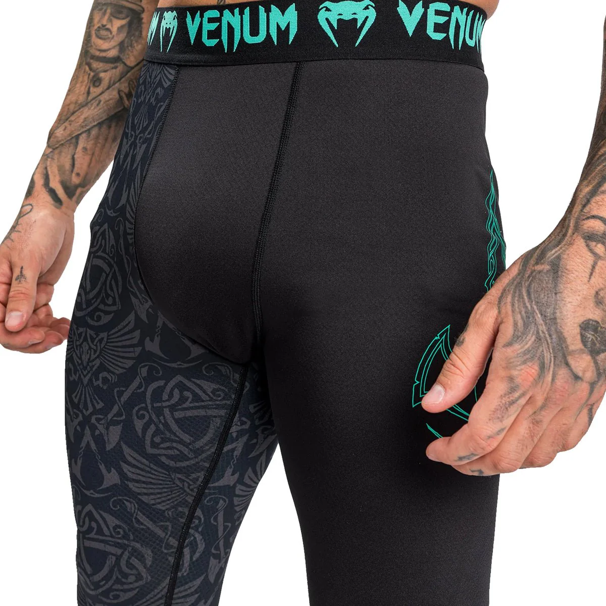 Venum Assassin's Creed Reloaded Compression Spats - Black - Image 6