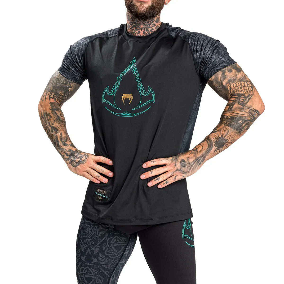 Venum Assassin's Creed Reloaded Dry Tech T-Shirt - Black
