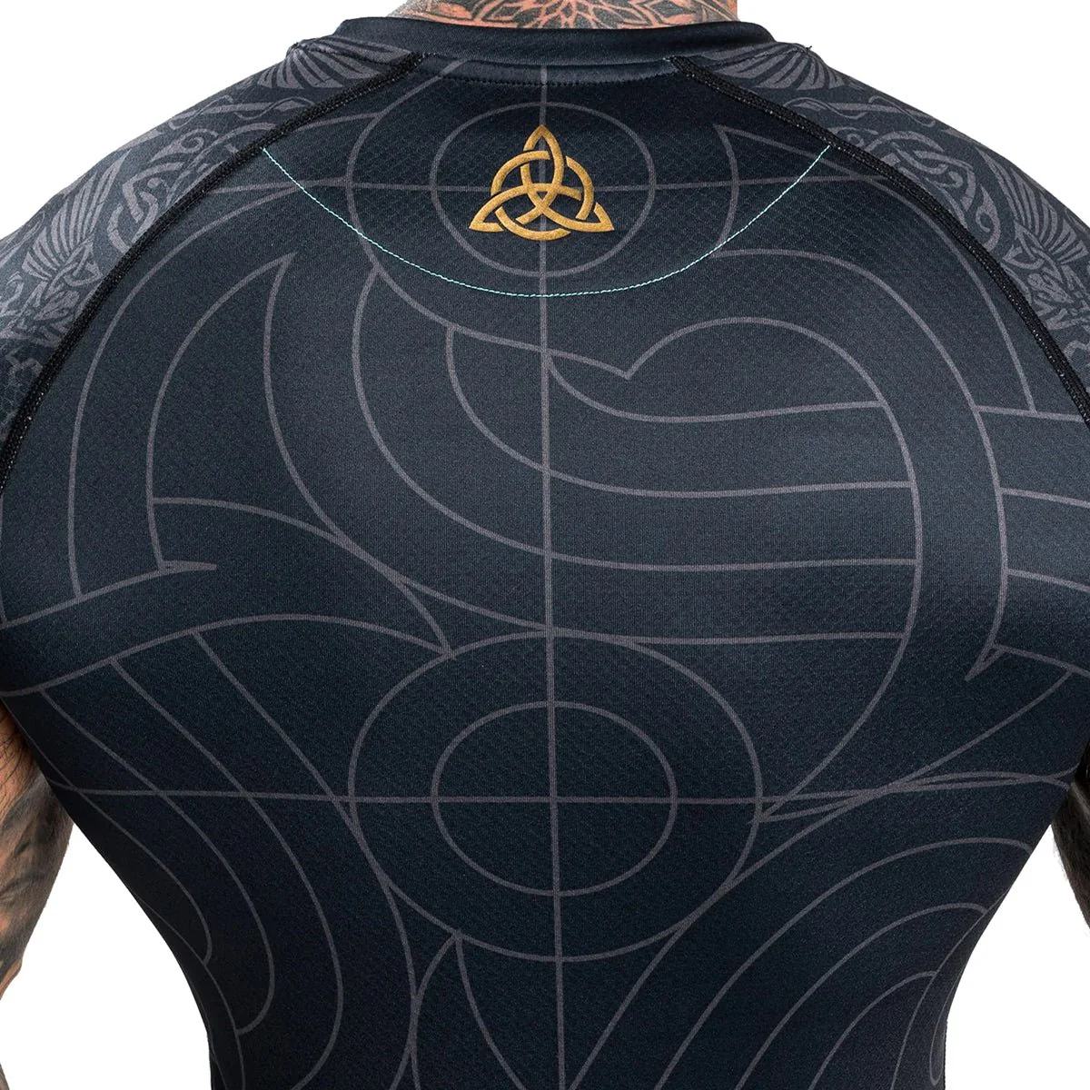 Venum Assassin's Creed Reloaded Short Sleeve Rashguard - Black - Image 6