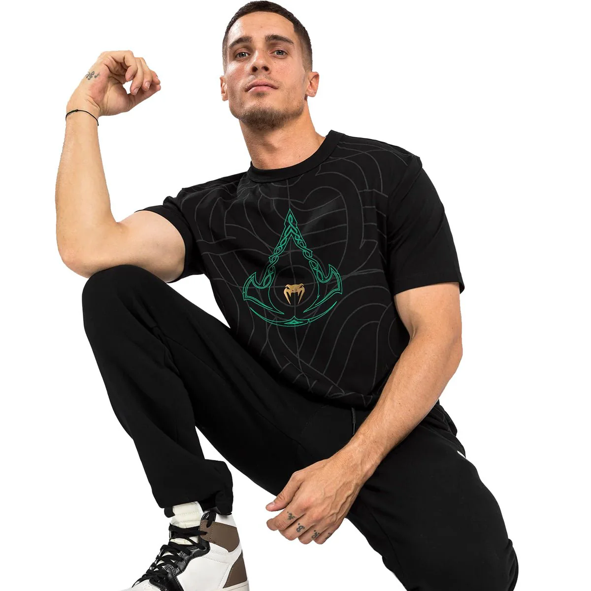 Venum Assassin's Creed Reloaded T-Shirt - Black - Image 4