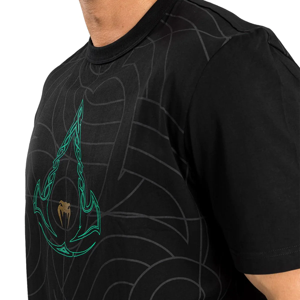 Venum Assassin's Creed Reloaded T-Shirt - Black - Image 5